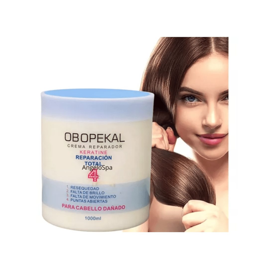 Obopekal - Crema De Reparación Total Keratine 4 1000 Ml