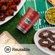thumbnail image 5 of Vaso para beber Top Cup 567 ml, paquete de 20, Cleveland Browns NFL, 5 of 8
