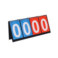 Ioensy - Marcador De Mesa Marcador De Puntuación Para Bádminton Béisbol Deportes De Interior Azul Rojo