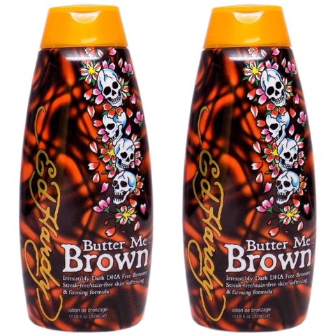 Crema Bronceadora Ed Hardy Butter Me Brown 300 Ml