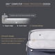thumbnail image 3 of Funda para portátil Voova de 15 a 16 pulgadas, impermeable, gris, 3 of 7