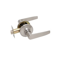 Stark Design - Cerradura Tubular Con Manilla, Simple Paso. (Níquel Satinado). Sku: Sdm40-Ns