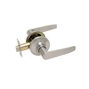 Stark Design - Cerradura Tubular Con Manilla, Simple Paso. (Níquel Satinado). Sku: Sdm40-Ns