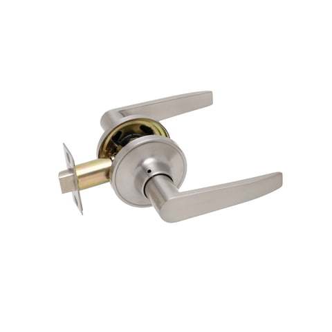 Stark Design - Cerradura Tubular Con Manilla, Simple Paso. (Níquel Satinado). Sku: Sdm40-Ns