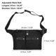 thumbnail image 3 of Unique Bargains Bolsa para Tijeras de Peluquero Funda de Cintura de Lona Profesional para Almacenamiento de Herramientas de Peluquería con Cinturón de Cintura Leopardo Negro, 3 of 7
