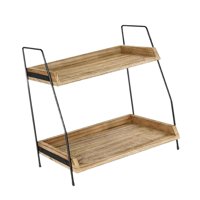 Magideal - Organizador De La Estación Coffee Warehouse Estante De La Estante Cosmética Organizador De La Bandeja De La Bandeja Del Baño Stand For Kitchen Home Of