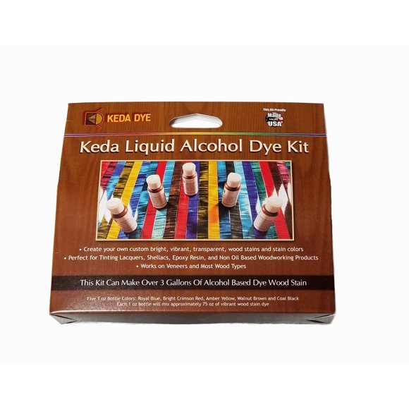 Kit de tintes líquidos Keda Dye 5 colores 30 ml