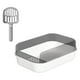 thumbnail image 4 of Caja De Arena Para Gatos, Inodoro, Conejo, Baño Profundo, Orinal, Bandeja De Arena Para Mascotas, Color Blanco, 4 of 5