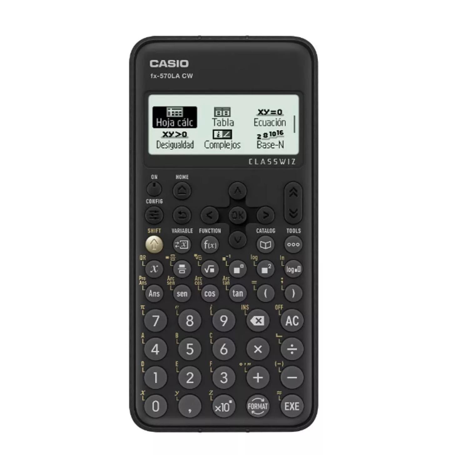 Casio - Calculadora Cientifica Classwiz Negro Fx-570la Cw