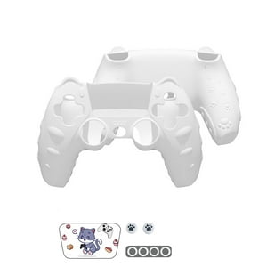 Funda Protectora Silicona Aaronmei Ps5 Blanco