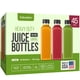 thumbnail image 1 of Botellas de zumo DECADORN de plástico con tapones, 350 ml, 45 unidades, fabricadas en EE. UU., 1 of 7