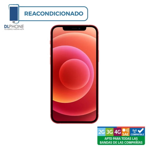 Apple - Iphone 12 Mini De 64Gb Rojo Reacondicionado