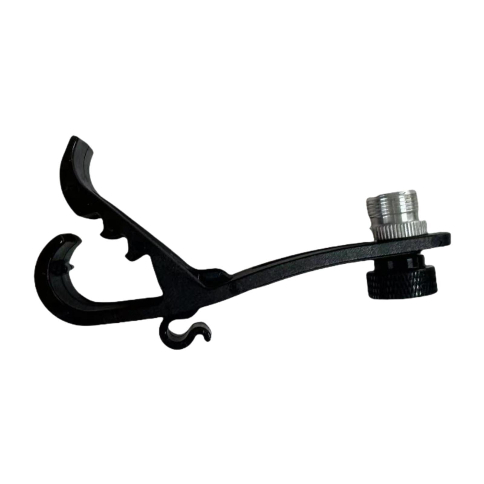 Magideal - Clip Para Micrófono De Batería, Clip Para Micrófono, Soporte Resistente, Accesorios, Soporte Para Micrófono, Abrazadera, Abrazadera De Fijación Para M Sin Soporte Para Micrófono
