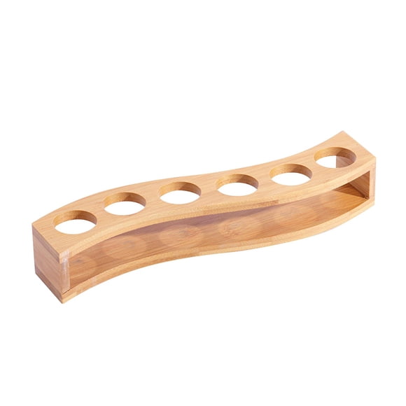 Portavasos Barware Uucntr Madera 6 Agujeros