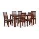 thumbnail image 3 of Comedor Ñuble Vidrio Con 6 Sillas Caramelo - Chocolate, 3 of 14