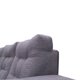 thumbnail image 3 of Sofá Antu 3 Cuerpos Felpa Gris, 3 of 5