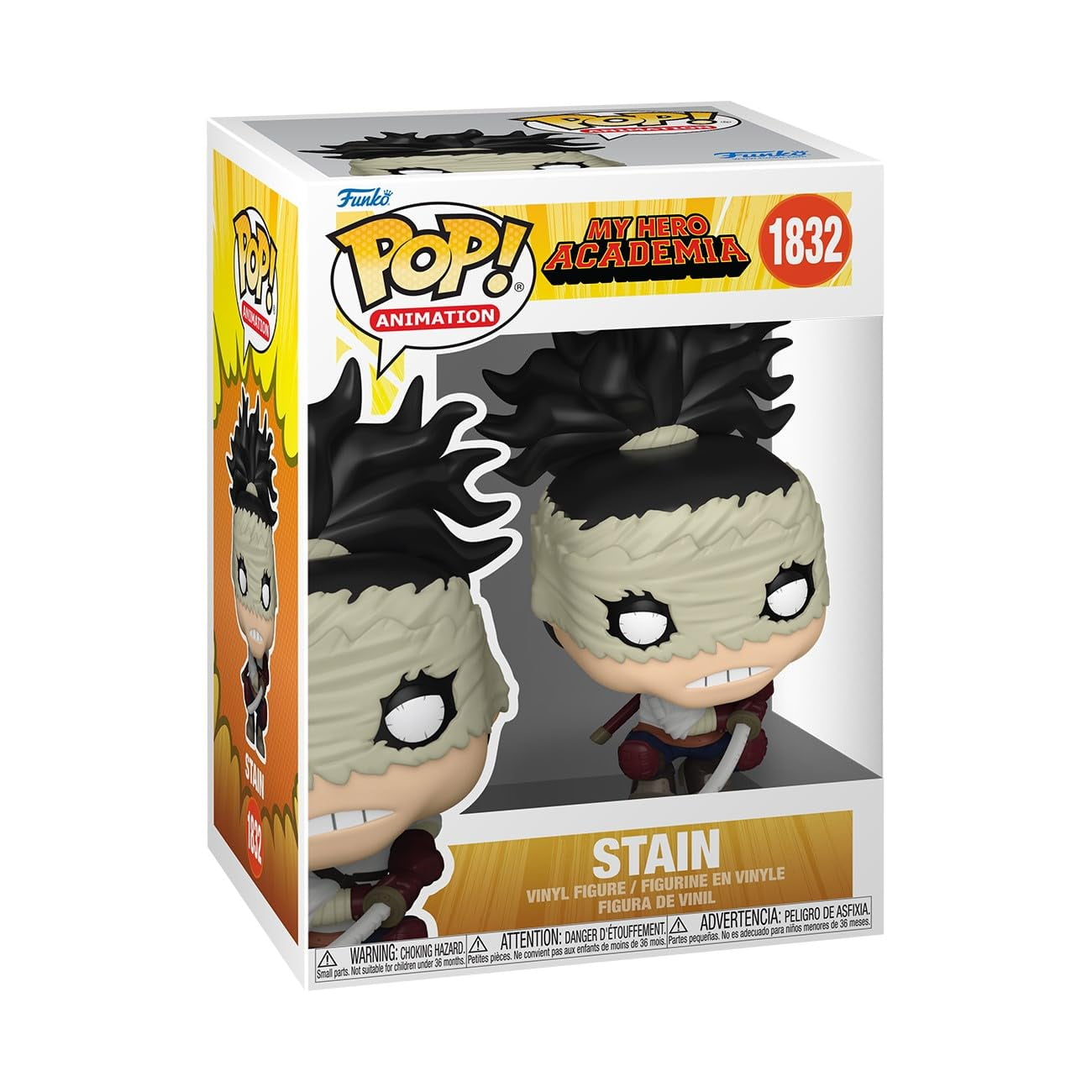 Figura De Vinilo Coleccionable Funko Pop My Hero Academia Stain