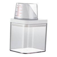 Bothyi - Contenedor De Almacenamiento De Arroz Despensa Con Taza Medidora Dispensador De Detergente Para Ropa S (700 Ml)