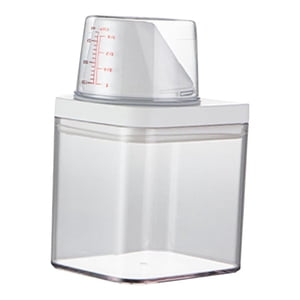 Bothyi - Contenedor De Almacenamiento De Arroz Despensa Con Taza Medidora Dispensador De Detergente Para Ropa S (700 Ml)