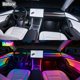thumbnail image 2 of Luces LED para coche TEKSHINNY con app inalámbrica, 16 millones de colores, 2 of 8