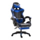 thumbnail image 1 of Silla Gamer Racing con Reposapiés Azul, 1 of 6