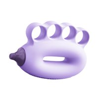 Ioensy - Fortalecedor De Agarre De Mano Para Niños, Ergonómico, Con Múltiples Niveles De Resistencia, Herramienta Para Dedos, Color Violeta