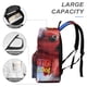 thumbnail image 4 of Clifford, el Gran Perro Rojo-theme Backpack, Campus style schoolbag Bookbag with Adjustable Shoulder Straps And Large Zip Compartment, Unisex Travel Bags.42x30x15cm, 4 of 6