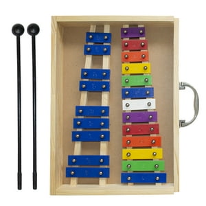 Allegro - Metalófono Cromático 22 Tonos Color All22Sc