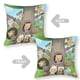 thumbnail image 2 of Bimi Boo y Amigos Fundas de almohada de terciopelo con tema, regalos de funda de almohada, decoración para el hogar, cojín de lanzar, regalo de cumpleaños para fans y parejas.56*56cm., 2 of 6