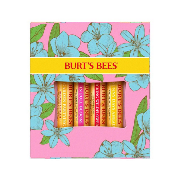 Burt's Bees - Bálsamo labial In Full Bloom (4 unidades de 4,25 g)