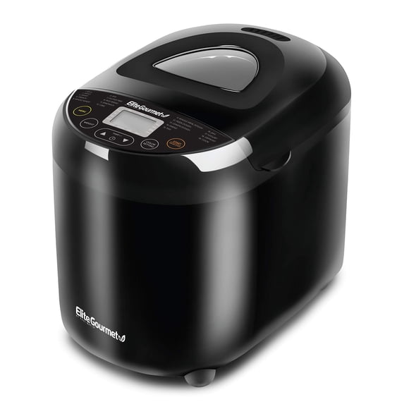 Pan programable Bread Maker Elite Gourmet de 2 libras, 19 presets