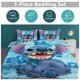 thumbnail image 5 of Stitch Print Bedding Set Pattern Duvet Cove Set 3 Pieces 1 Quilt Cover And 2 Pillowcases for Women Men Teens, 5 of 5