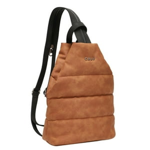 Calu Bags - Mochila Y Crossbody Amelie Pu Camel Calu