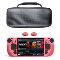 Set Protector Aaronmei Compatible Con Steam Deck Rosado