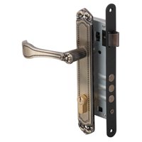 Poli - Cerradura Embutida Barroca B40 Acc 1/2