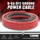thumbnail image 3 of Kit de Cable de Alimentación DS18 PW-OFC8GA-5BK/20RD 8 AWG 152 cm negro/610 cm rojo, 3 of 7
