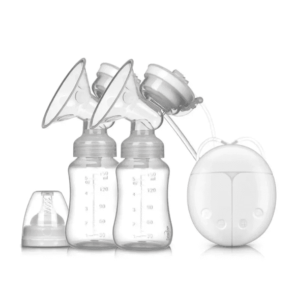 "Extractor De Leche Materna Belug Doble Bomba Eléctrico Usb blanco "