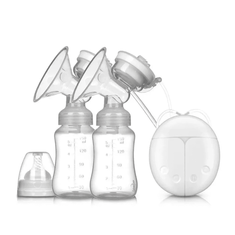 extractor De Leche Materna Belug Doble Bomba Eléctrico Usb Blanco