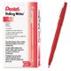 thumbnail image 2 of Bolígrafo Pentel R100B Rolling Writer 0,8 mm Red Dozen, 2 of 3