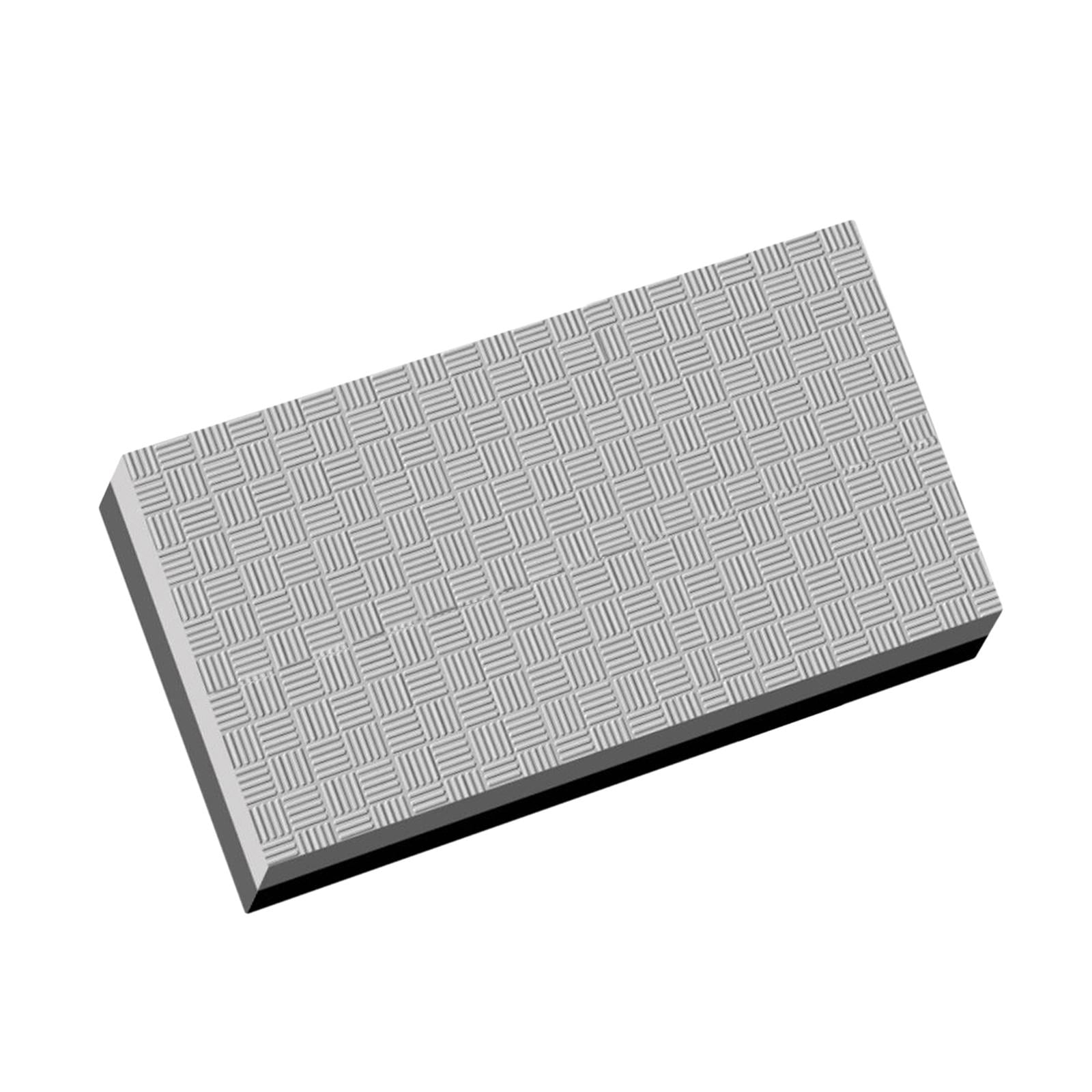 Magideal - Balance Pads Yoga Mat Trainer Antideslizante Fitness Home Gym Silla Cojín Ejercicio Tobillo Cojín Para Viajes, Niños Adultos, Baile, Físico, Negro Gris 48x19x4cm