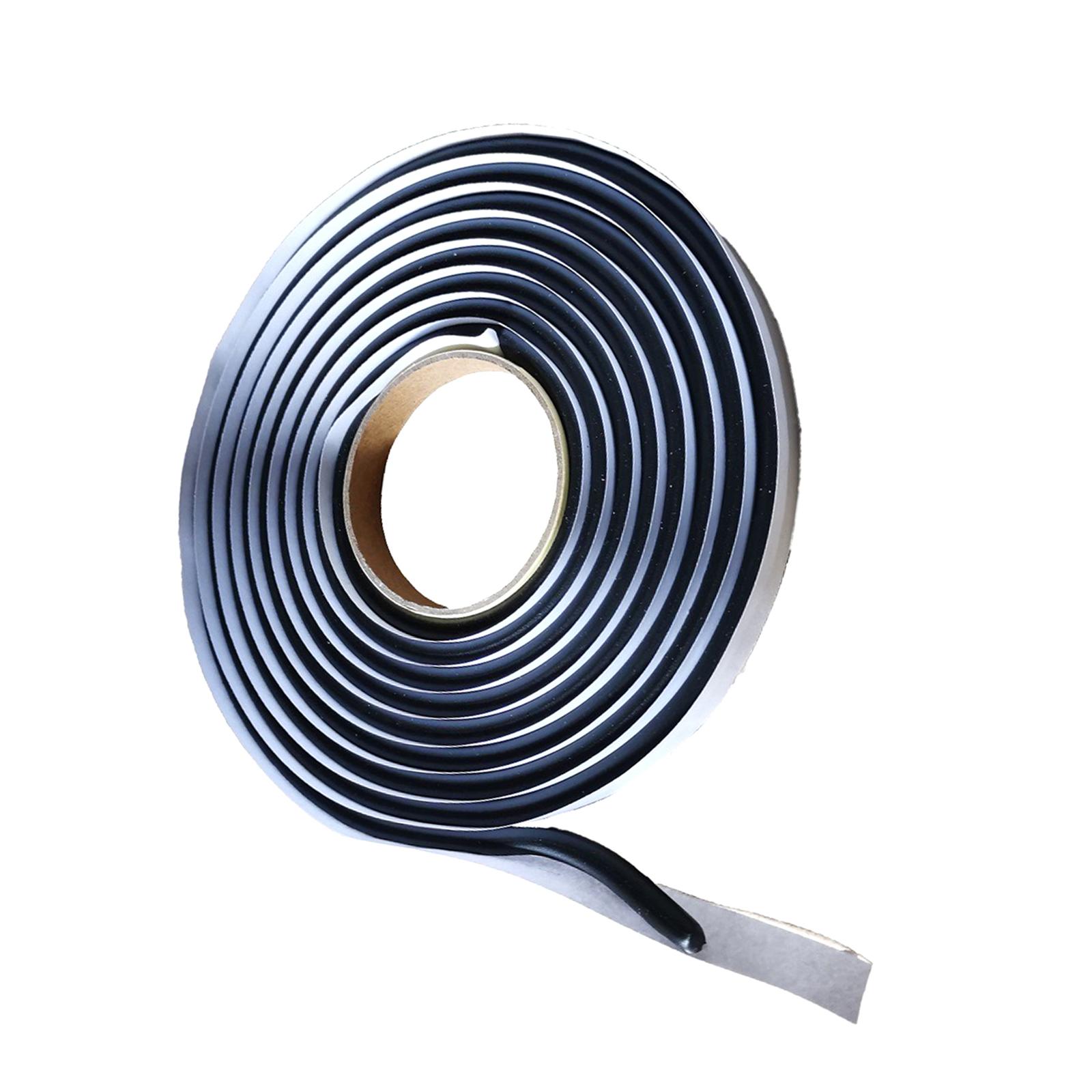 Magideal - Cinta Selladora De Butilo, Sellador De , Cuerda De Butilo Para Ventanas De Casas Rodantes, Puertas, Parabrisas, Paneles De Electrodomésticos, Aut 10Mm