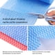 thumbnail image 4 of Xiao Hua 50 Hojas/rollo Paño de Cocina Desechable, Paño para Lavar Platos de Cocina, Paño de Limpieza, Tela No Tejida, Toallitas Húmedas Convenientes para Uso Doméstico, Azul, 4 of 4