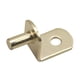 thumbnail image 2 of Soporte para repisas Richlelieu, metal dorado, 5 mm, 33 libras (paquete de 5), 2 of 6