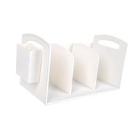 Bothyi - Estante De Almacenamiento De Libros De Mesa, Soporte Para Libros, Tijeras, Tocador Para El Hogar