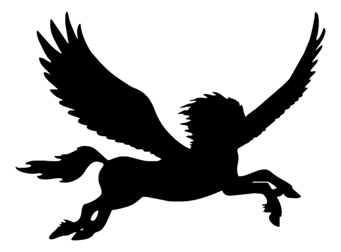 Rienda Libre Graphics - Decomural Flying Pegasus Fairy Tale Ws-15297