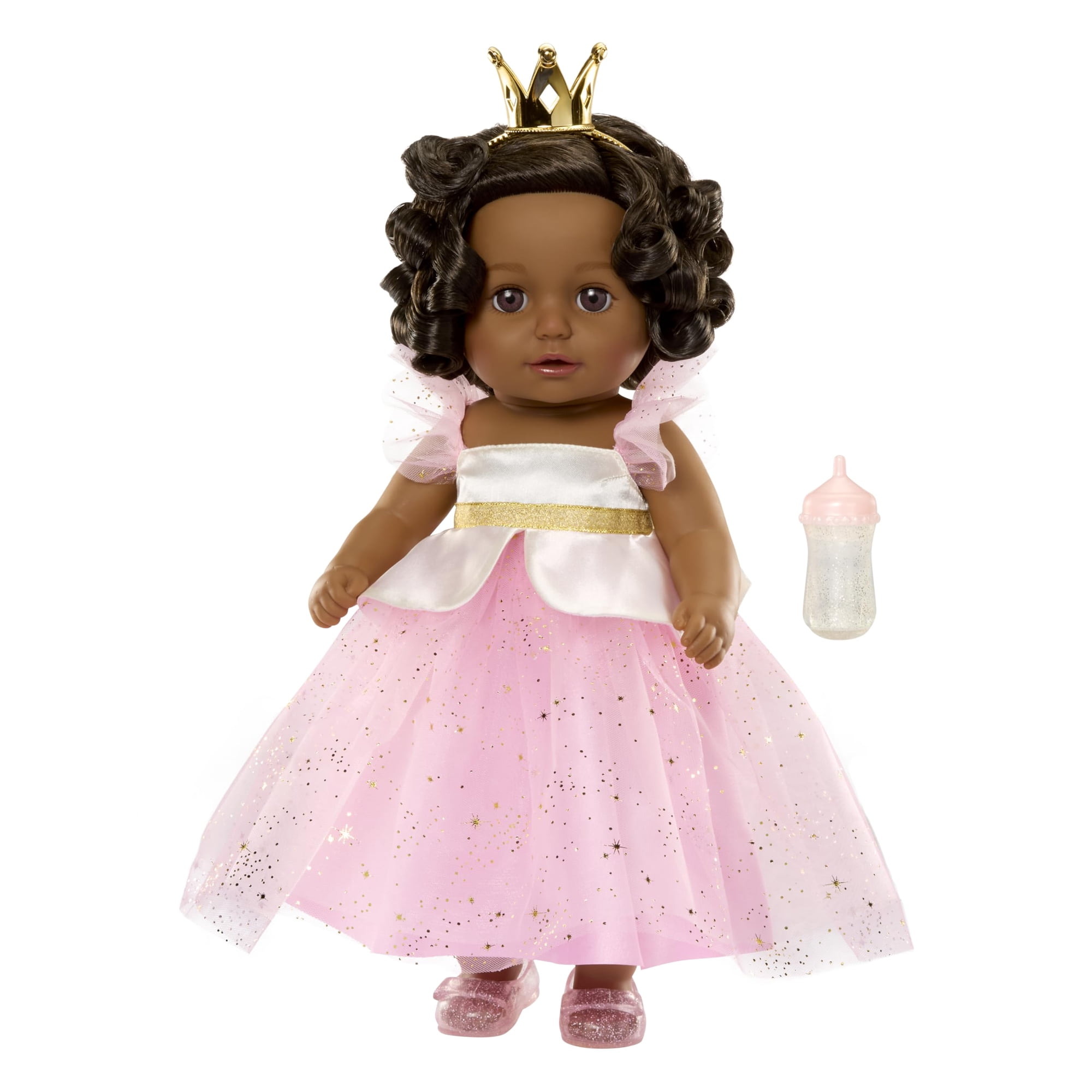 Muñeca Baby Born Princess Harper, Cabello Negro, Ojos Marrones