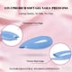 thumbnail image 5 of Press On Nails JOYVVEW Baby Blue Short Square para mujer, 5 of 7