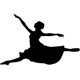 thumbnail image 1 of Decomural Ballerina Leap Ballet Dance WS-15764, 1 of 2