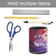 thumbnail image 5 of Ever After High-theme Cylinder Pen Holder Pencil Organizer with Flannel Lining PVC Leather Material Cardboard Base for study work 10*8CM, 5 of 6