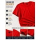thumbnail image 3 of Pack 10 Poleras Basicas 100% Algodon Cuello Redondo 200g Rojo L Lisa, 3 of 3